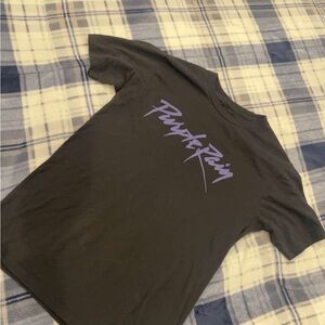 Prince Gray and Purple Short Sleeve Tee